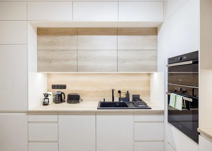 Modern With Balcony And Parking Apartment